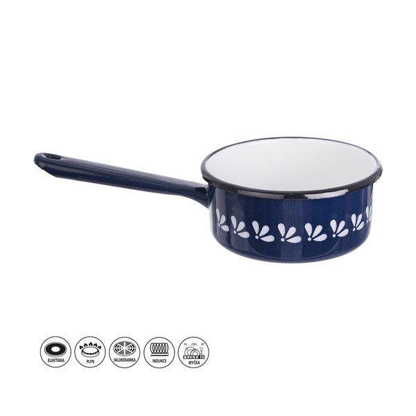 Modrá smaltovaná rajnica Orion, 0,6 l-image-2