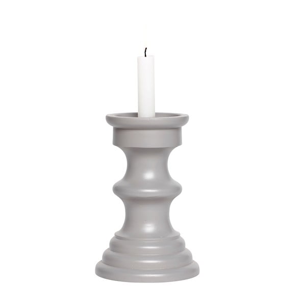 Svietnik Candle Grey, 20 cm
