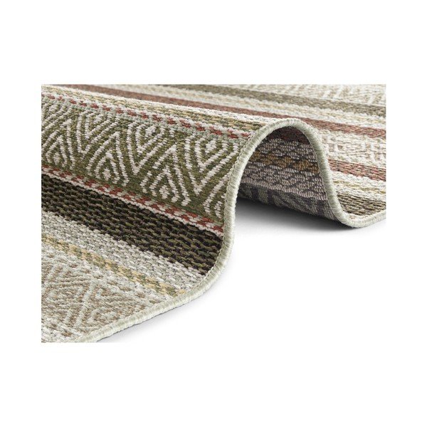 Zelený koberec vhodný aj do exteriéru Elle Decoration Bloom Rodez, 80 × 150 cm-image-2