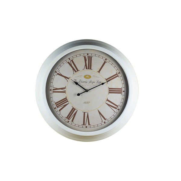 Nástenné hodiny White Flair, 67 cm