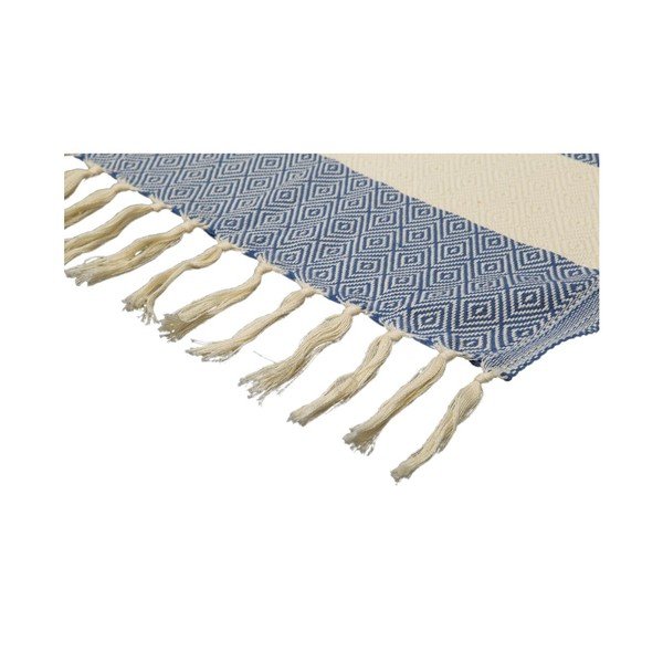 Hamam osuška Diamonds Blue, 100 x 180 cm-image-3