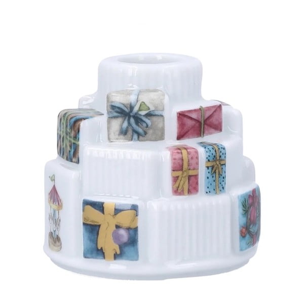 Keramický svietnik s vianočným motívom Hammershøi Christmas Gifts – Kähler Design