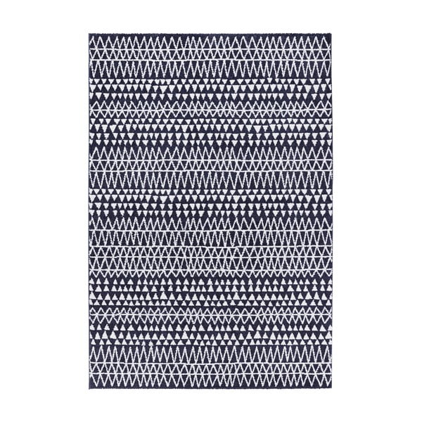 Čierno-biely koberec Mint Rugs Madison, 80 × 150 cm