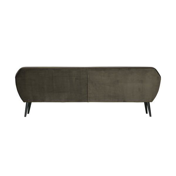 Tmavozelená zamatová pohovka WOOOD Rocco, 230 cm-image-3