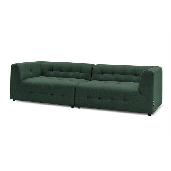 Tmavozelená pohovka 324 cm Kleber - Bobochic Paris-image-4