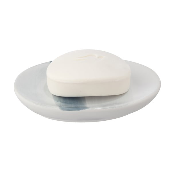 Biela keramická nádobka na mydlo Burgio - Wenko