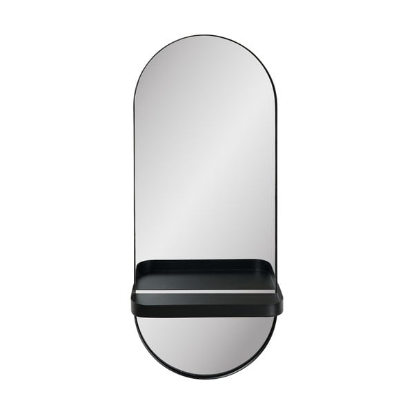 Nástenné zrkadlo s poličkou 25x60 cm Olbia – House Nordic