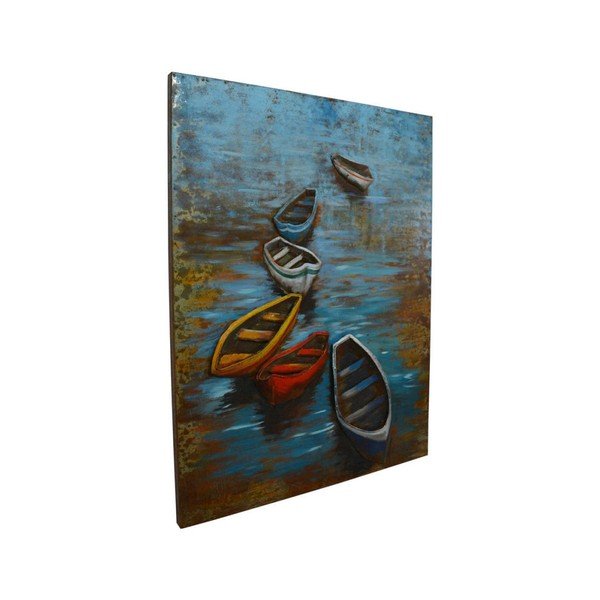 Ručne maľovaný obraz Vivorum Lake, 75 × 100 cm-image-1