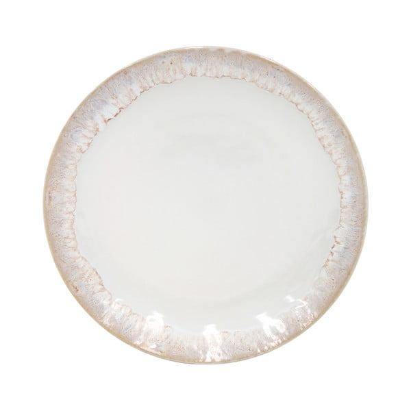 Biely kameninový dezertný tanier Casafina Taormina, ⌀ 16,7 cm
