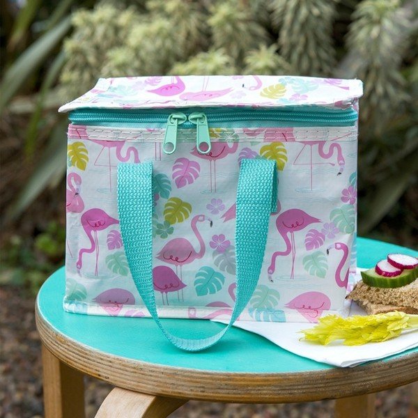 Termotaška z recyklovaných plastových fliaš Rex London Flamingo Bay, 21 × 16 cm-image-1