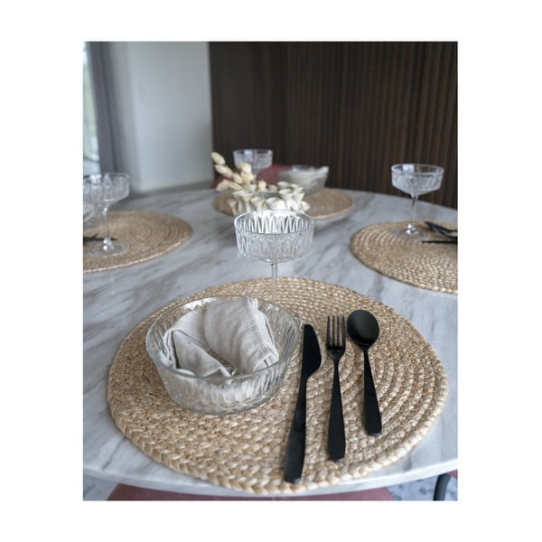 Prestieranie z juty v súprave 4 ks ø 38 cm Bombay – House Nordic-image-3