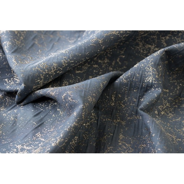 Tmavomodro-sivý záves 135x280 cm Wayland – Mendola Fabrics-image-3