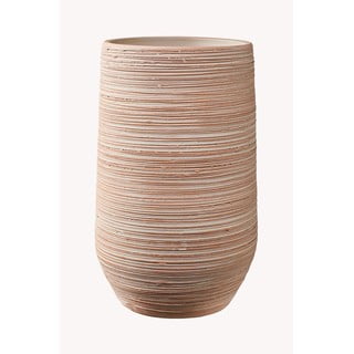 Oranžová keramická váza Big pots Ravenna, výška 30 cm