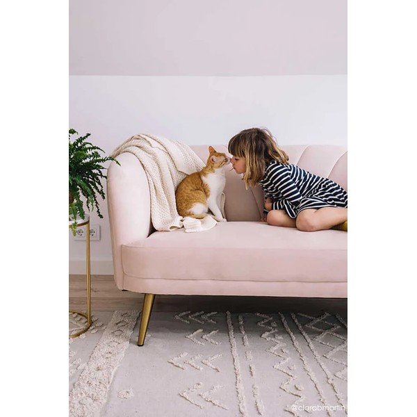 Biely prateľný ručne tkaný bavlnený koberec 170x240 cm Tribu Natural – Lorena Canals-image-4