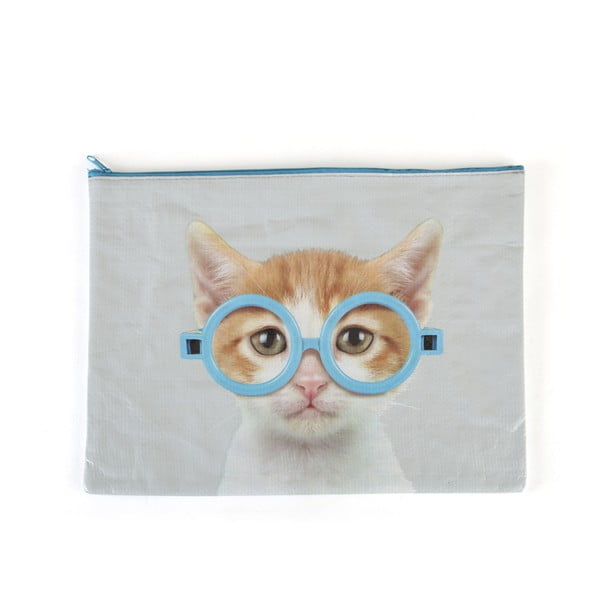 Vrecko Glasses Cat A4 