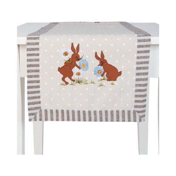 Behúň na stôl Clayre & Eef Rabbit-image-1