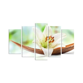 Viacdielny nástenný obraz Green Lily