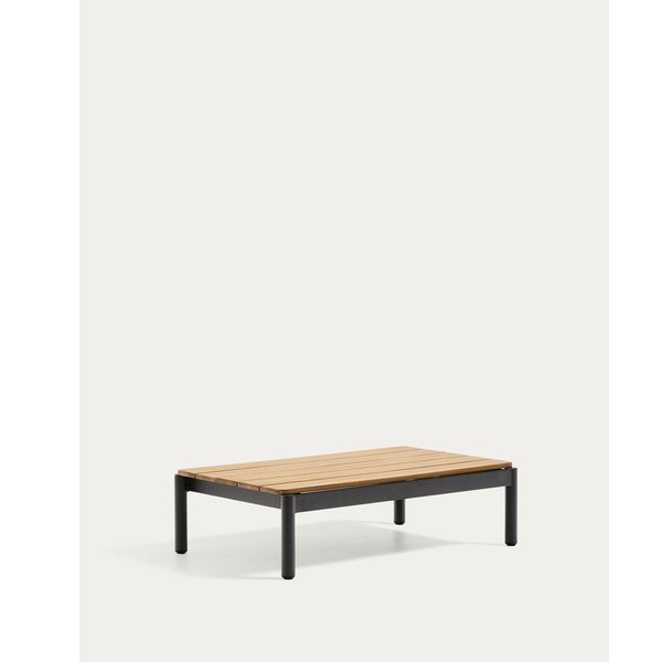 Záhradný konferenčný stolík z teakového dreva 57x91 cm Sorells – Kave Home-image-3