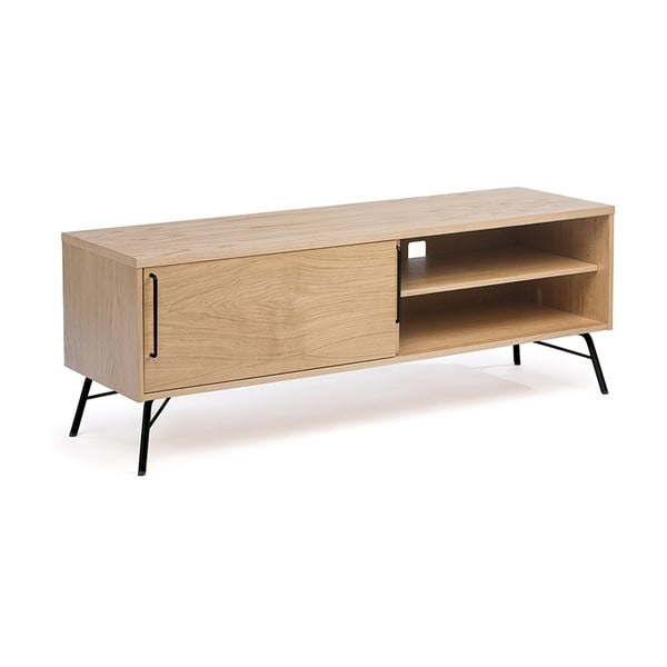 TV stolík s čiernymi nohami Woodman Ashburn-image-3
