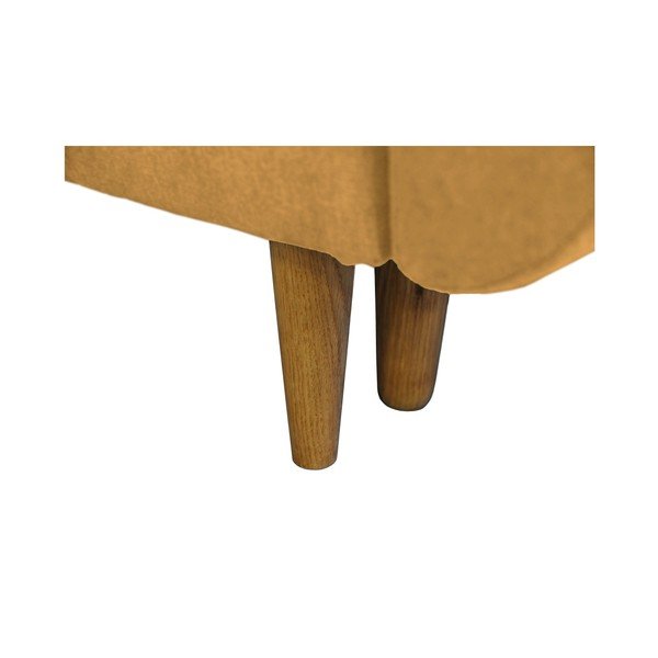 Horčicovožltá rozkladacia pohovka pre troch Cosmopolitan design Barcelona-image-2