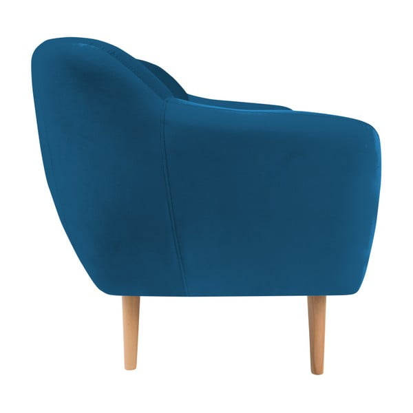 Modrá dvojmiestna pohovka Mazzini Sofas Benito-image-2