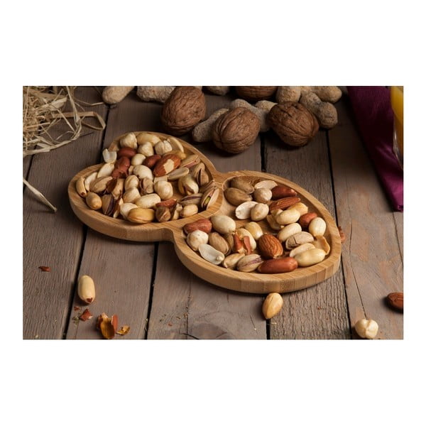 Servírovací podnos z bambusovejho dreva v tvare srdca Bambum Amor-image-3