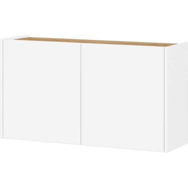 Biela závesná skrinka v dekore duba 93x52x29 cm Libbiano – Germania