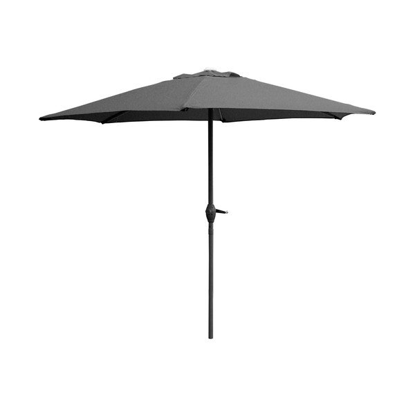 Sivý slnečník ø 230 cm - Happy Green