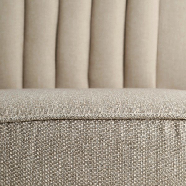 Krémové kreslo Denzzo Weave-image-3