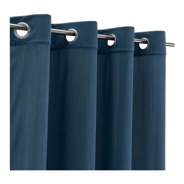 Modrý menčestrový záves 140x260 cm Merely – Casa Selección-image-2