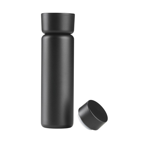 Čierny termo hrnček z nehrdzavejúcej ocele 650 ml Singles – Zone-image-4
