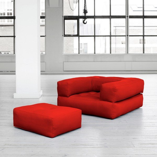 Variabilné kreslo Karup Cube Red
