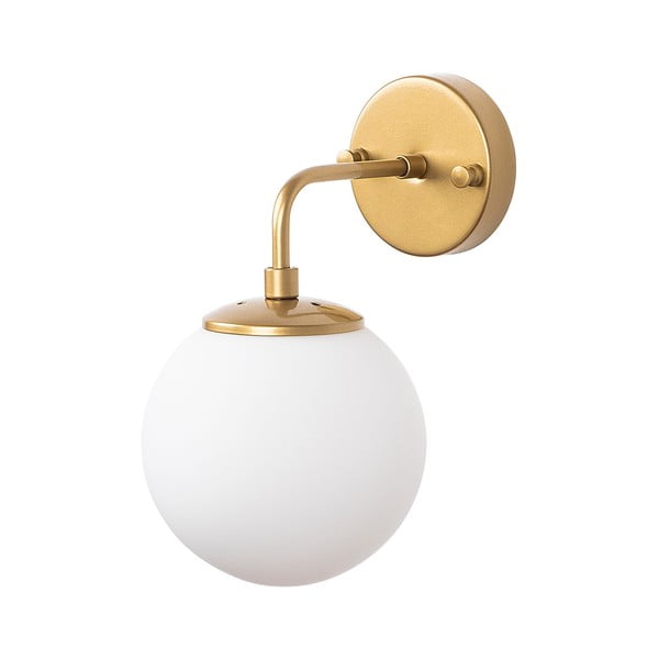 Nástenné svietidlo v zlatej farbe Horn – Opviq lights