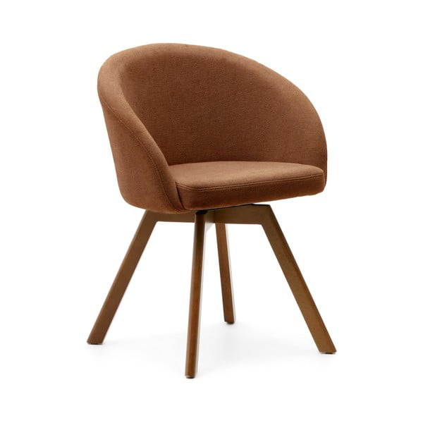 Hnedá jedálenská stolička Marvin – Kave Home
