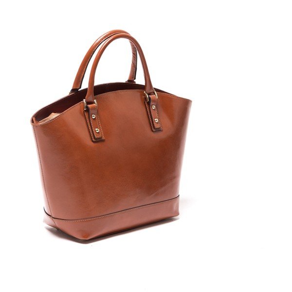 Kožená kabelka Marina 3016 Cognac-image-2