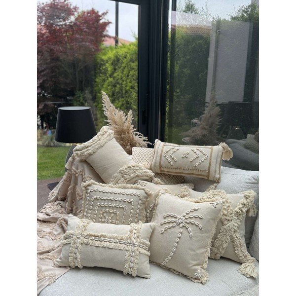 Bavlnená obliečka na vankúš 43x43 cm Seashells – Mioli Decor-image-3