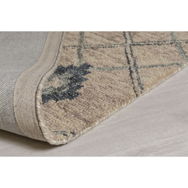 Sivý vlnený koberec Flair Rugs Diego, 160 x 230 cm-image-3