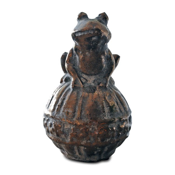Terakotová soška Interiörhuset Frog Dolly, výška 25 cm