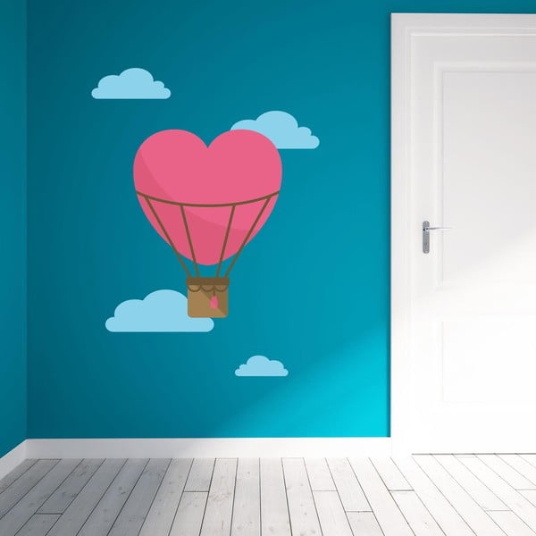 Samolepka na stenu Love Baloon