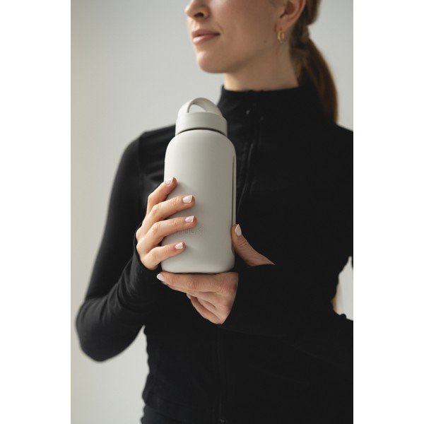 Biela cestovná fľaša 720 ml Nimbus Cloud – Muuki-image-3