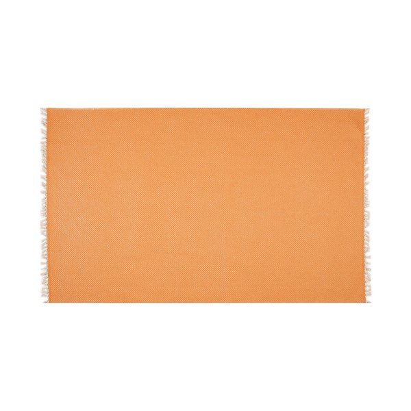 Oranžový koberec Eco Rugs Tribe, 80 × 150 cm-image-1