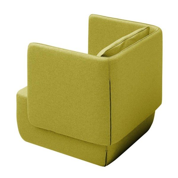 Žlté kreslo Softline Opera Low-image-3