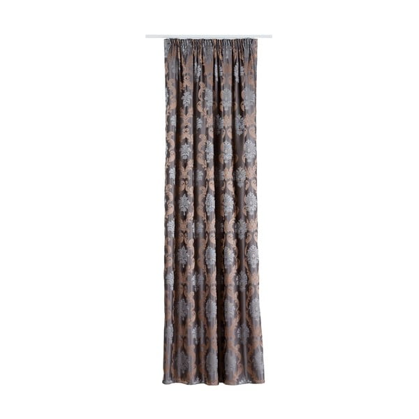 Hnedý záves 140x245 cm Figaro - Mendola Fabrics