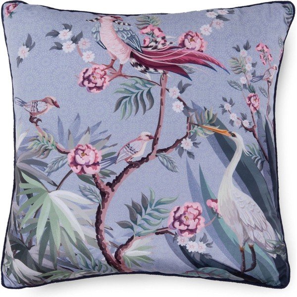 Sivý dekoratívny vankúš Descanso Sarenza, 50 x 50 cm-image-2