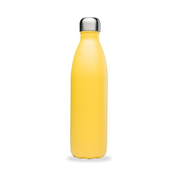 Žltá cestovná nerezová fľaša 750 ml Pop - Qwetch-image-1