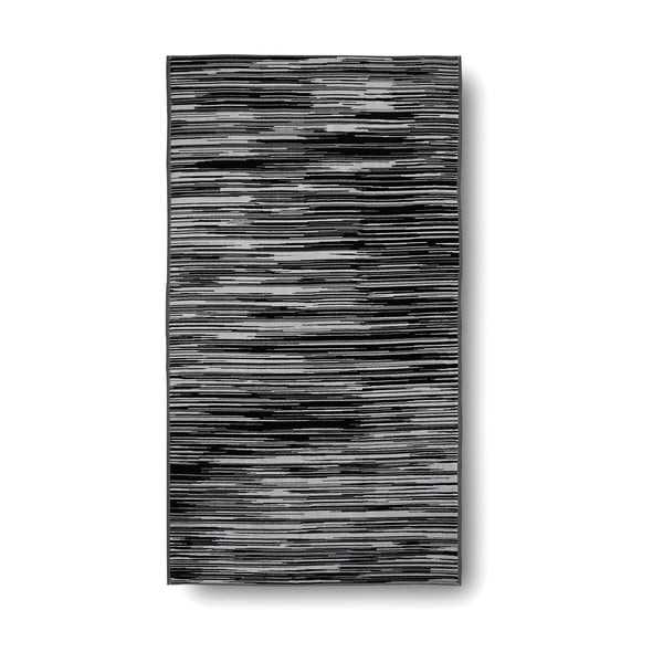 Černo-biela bavlnená osuška Casa Di Bassi Trendy, 100x180 cm