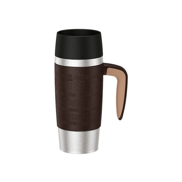 Cestovný termohrnček Mug Handle Brown