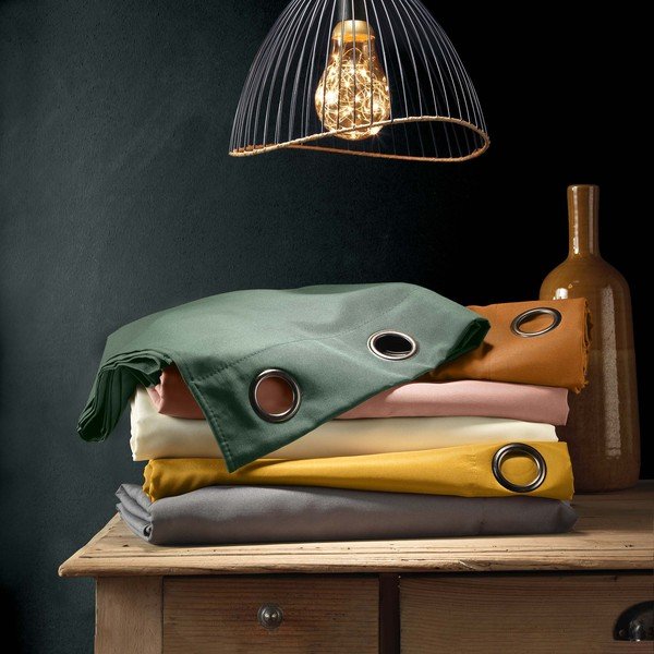 Béžový záves 140x180 cm Essentiel – douceur d'intérieur-image-3