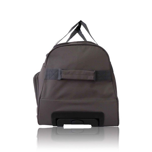 Sivá cestovná taška na kolieskach Blue Star Genes, 45 l-image-3