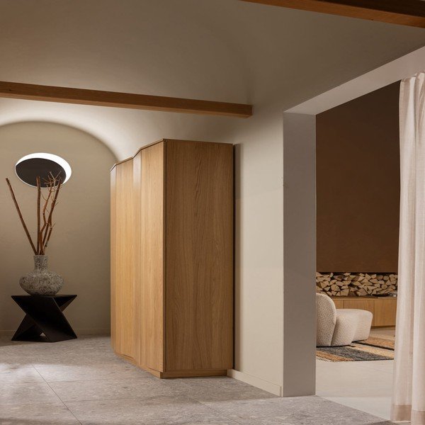 Odkladací stolík z masívu akácie 41x41 cm Ikem – WOOOD-image-1